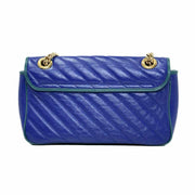 Gucci Blue Small Marmont Bag - Jiaxyk